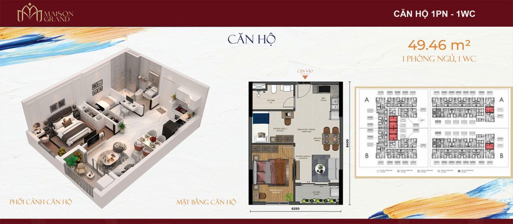 Căn hộ Maison Grand Phú Mỹ