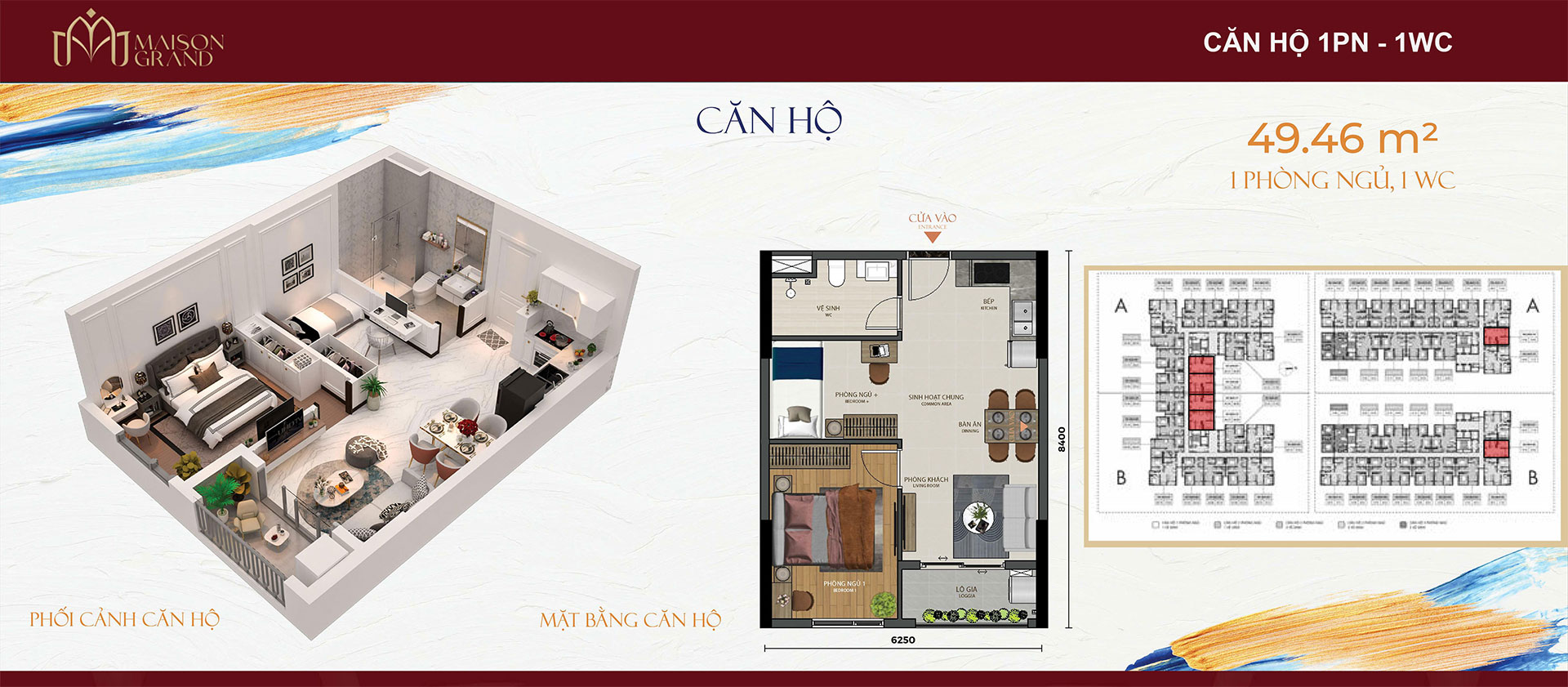 Căn hộ Maison Grand Phú Mỹ