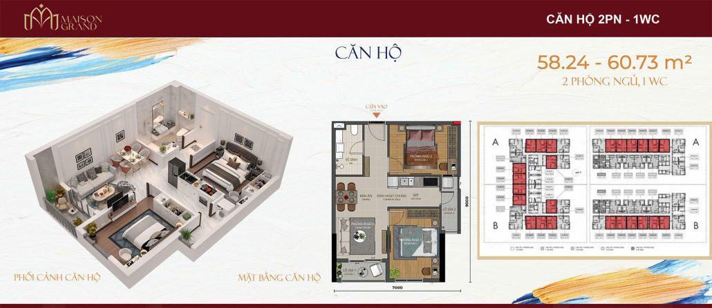 Căn hộ Maison Grand Phú Mỹ