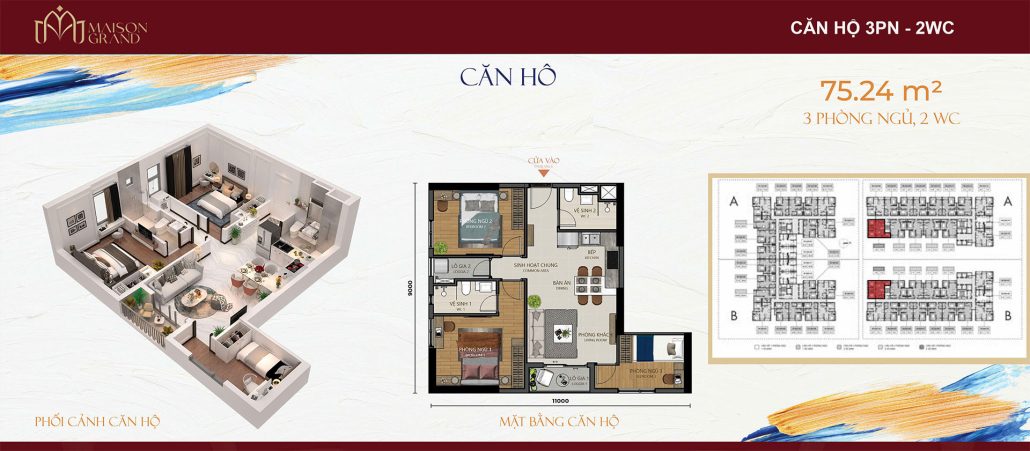 Căn hộ Maison Grand Phú Mỹ