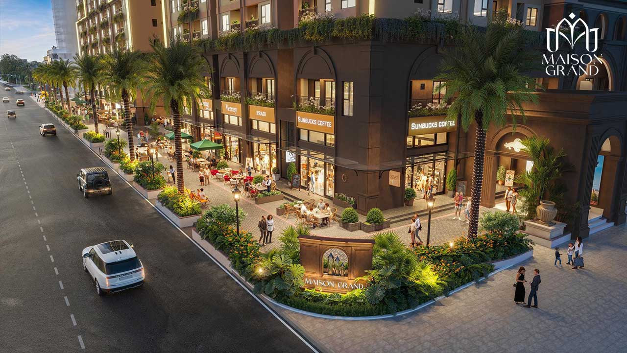Shophouse Maison Grand Phú Mỹ – Sở hữu vị trí trung tâm, dẫn đầu tiềm năng thương mại tại Phú Mỹ