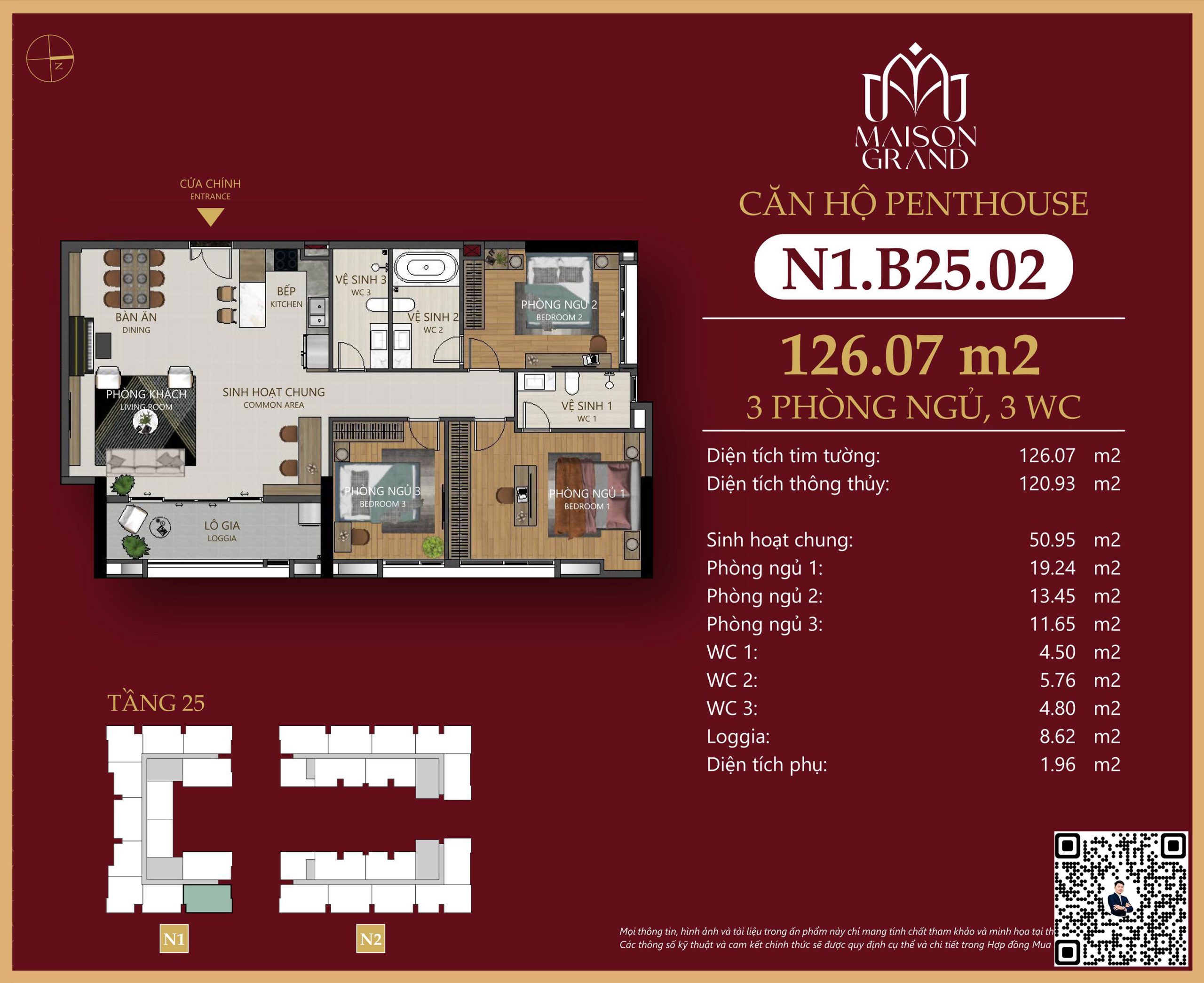 Penthouse Maison Grand Phú Mỹ hút chuyên gia nước ngoài 